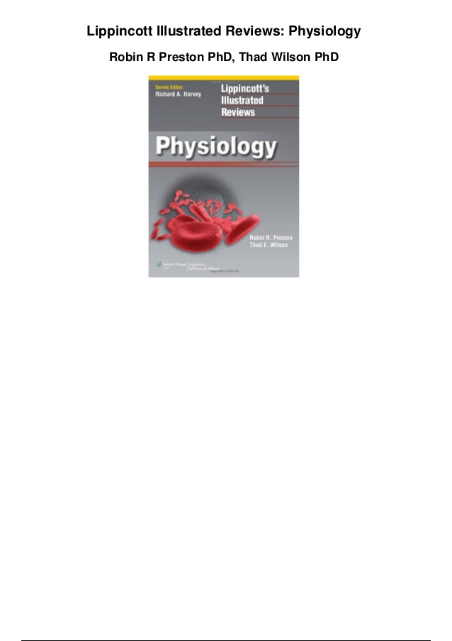 Lippincott Medical Physiology Pdf